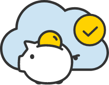 一人あたり300円の低コストで、勤怠システムの導入・運用ができる