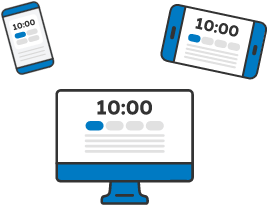 パソコンやスマートフォンなど打刻方法が豊富